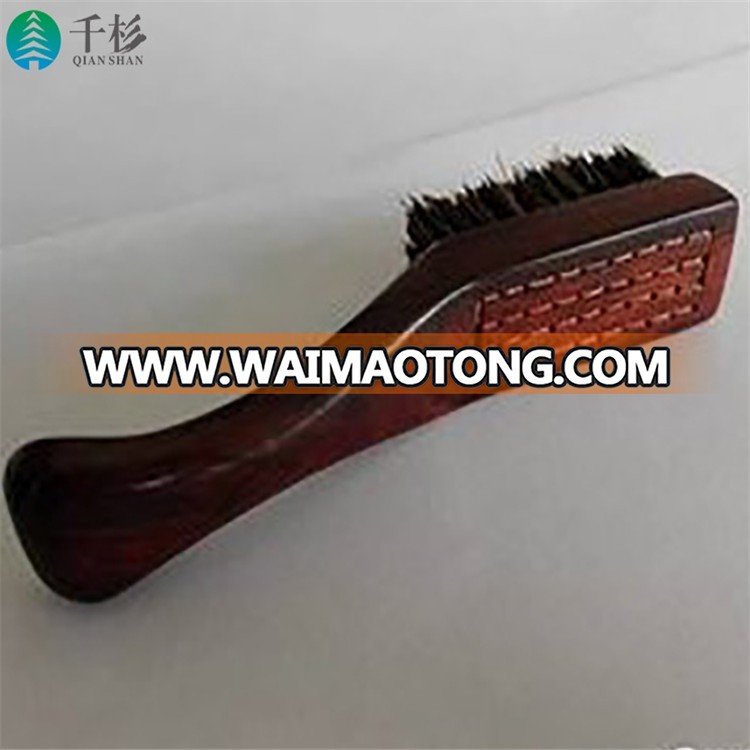 China made cheap walnut brush bristle brush